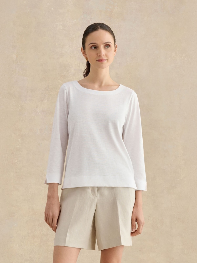 Hobbs Martie Cotton Top - صورة 1 من 4