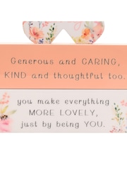 Widdop White Stacking Plaque - Lovely - Image 3 of 6