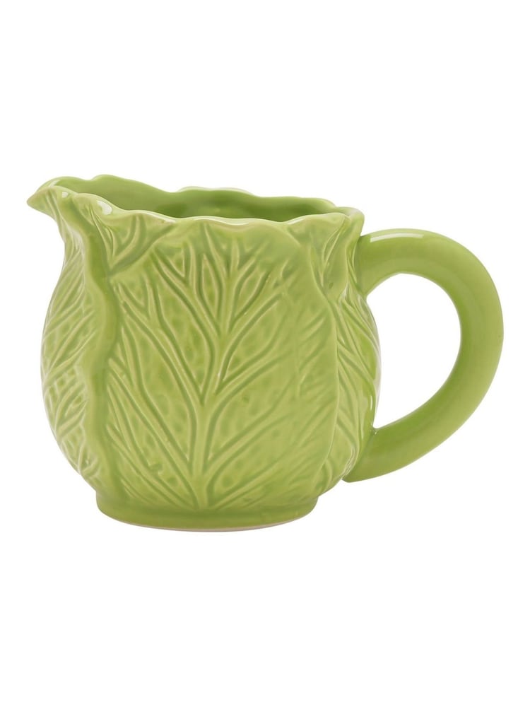 Widdop Green Planter Milk Jug - Cabbage - Image 3 of 3