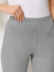 Long Tall Sally Karo-Kickflare-Hose - Bild 4 von 5