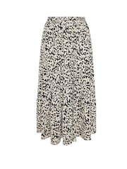 Yours Curve Textured Tiered Skirt - Imaginea 5 din 5