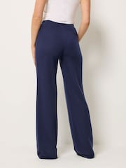 Long Tall Sally Blue Wide Leg Trousers - Image 3 of 5