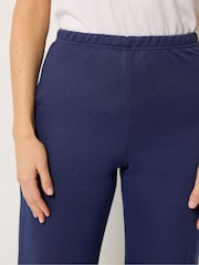 Long Tall Sally Blue Wide Leg Trousers - Image 4 of 5