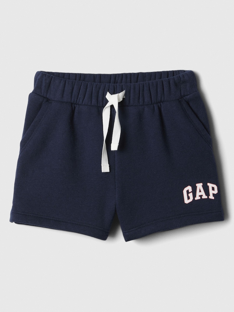 Gap Navy Logo Pull On Shorts (6mths-5yrs) - Image 1 of 3