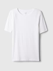 Gap White Modern Crew neck T-Shirt - Image 6 of 6