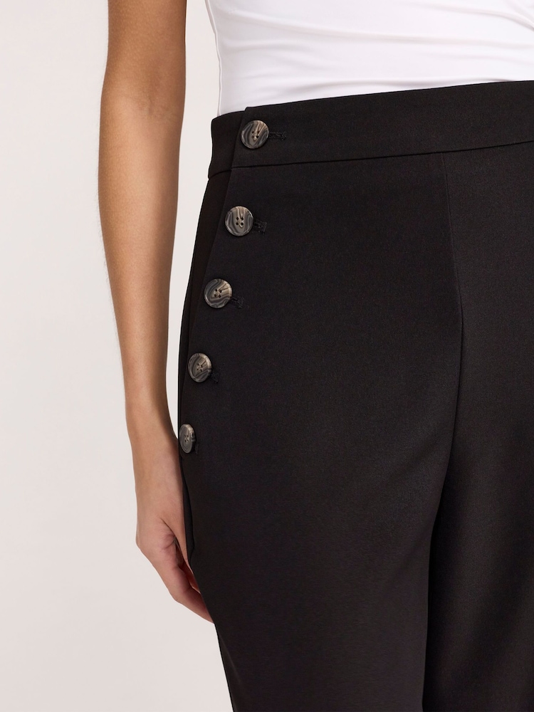 Finery Nellie Twill Wide Leg Trousers - Slika 2 od 4