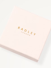 Radley Gold Tone Radley 18ct Gold Plated Salt and Carnation Enamel Charm Bracelet - Image 4 of 4