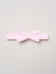 Miss Floral Smocked Embroidery Dress With Matching Headband Set - Imagen 4 de 5