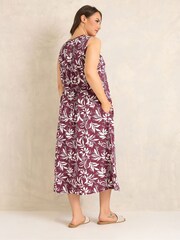 Evans Red Henley Maxi Dress - Image 3 of 5