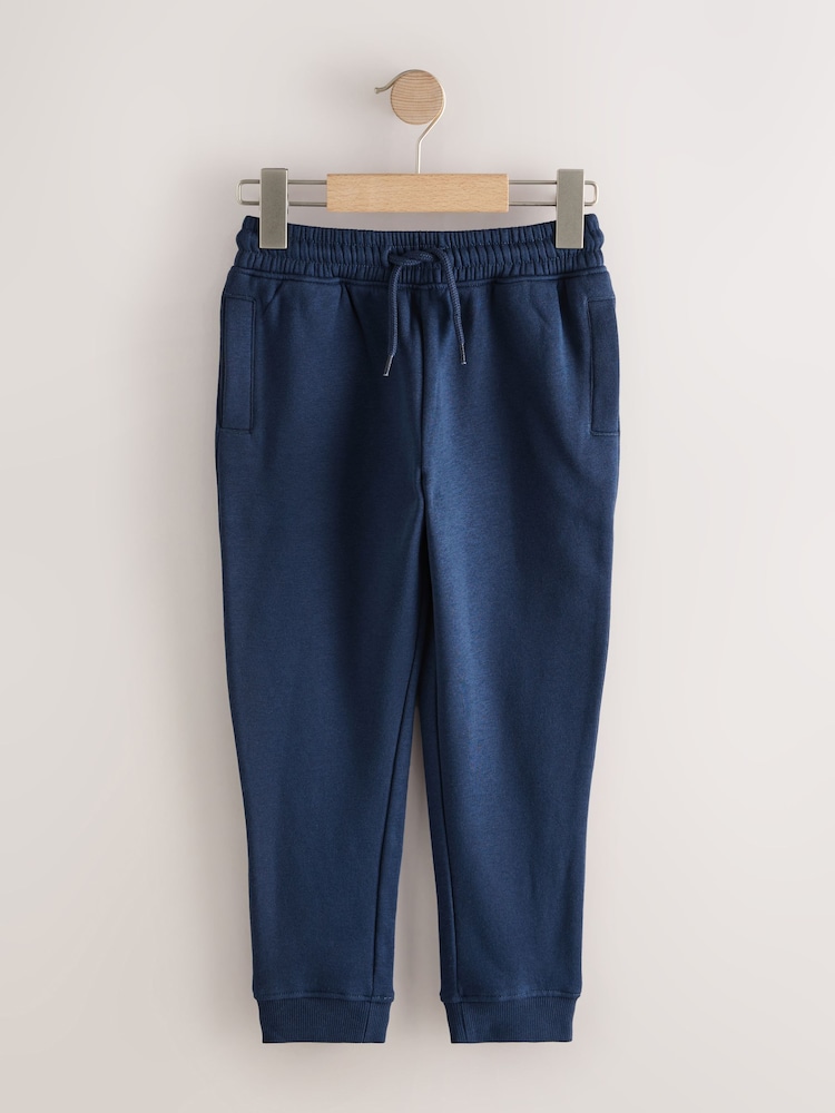 Navy Slim Fit Joggers 3 Pack (3-16yrs) - Image 2 of 7 Navy Slim Fit Joggers 3 Pack (3-16yrs) - Image 2 of 7