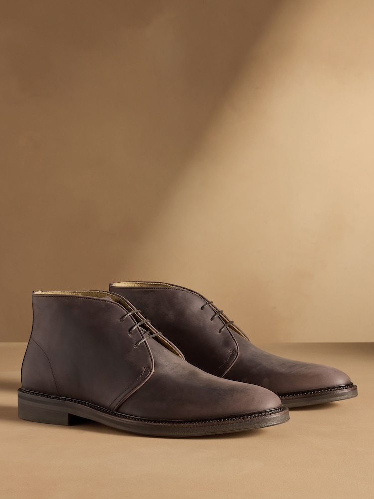 Russell & Bromley Brown Chorley Chukka Boots - Image 1 of 7
