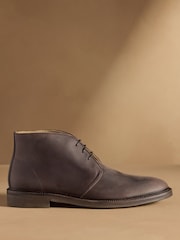 Russell & Bromley Brown Chorley Chukka Boots - Image 2 of 7