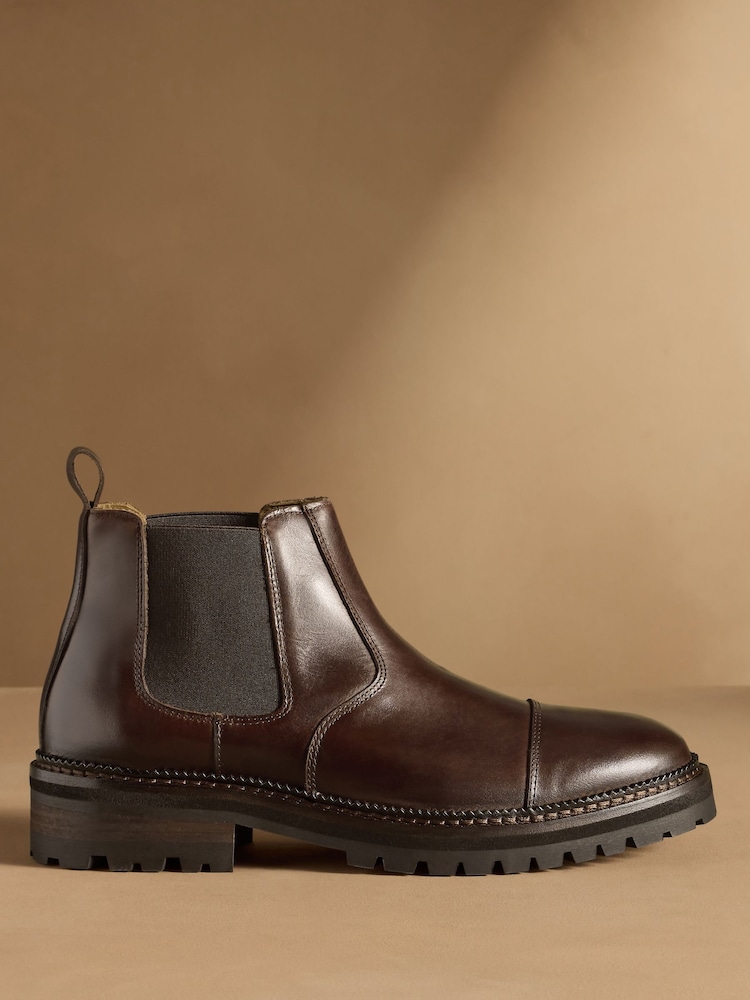Russell & Bromley Brown Keswick Chelsea Boots - Image 2 of 7 Russell & Bromley Brown Keswick Chelsea Boots - Image 2 of 7