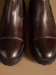 Russell & Bromley Brown Keswick Chelsea Boots - Image 7 of 7