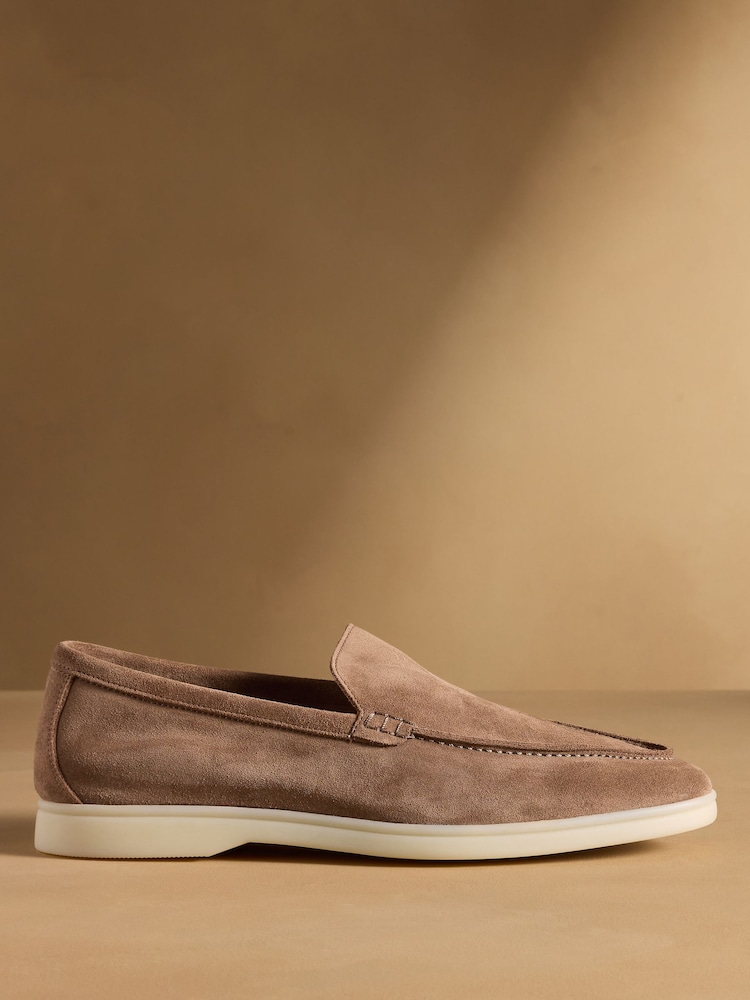 Russell & Bromley Brown Carmel Soft Loafers - Image 2 of 7