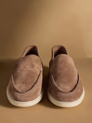 Russell & Bromley Brown Carmel Soft Loafers - Image 3 of 7