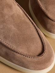 Russell & Bromley Brown Carmel Soft Loafers - Image 6 of 7