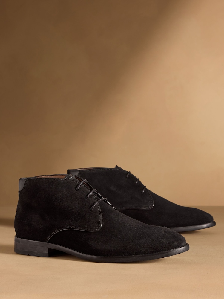 Черный - Russell & Bromley Classic Desert Boots - Изображение 1 7