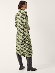 Monsoon Claudia Check Knit Midi Dress - 7的图像2｝