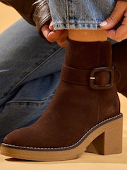 Hush Puppies Brown Fearne Buckle Boot - Image 1 of 6