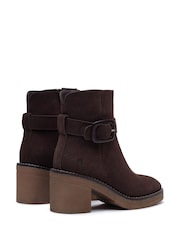 Hush Puppies Brown Fearne Buckle Boot - Image 4 of 6