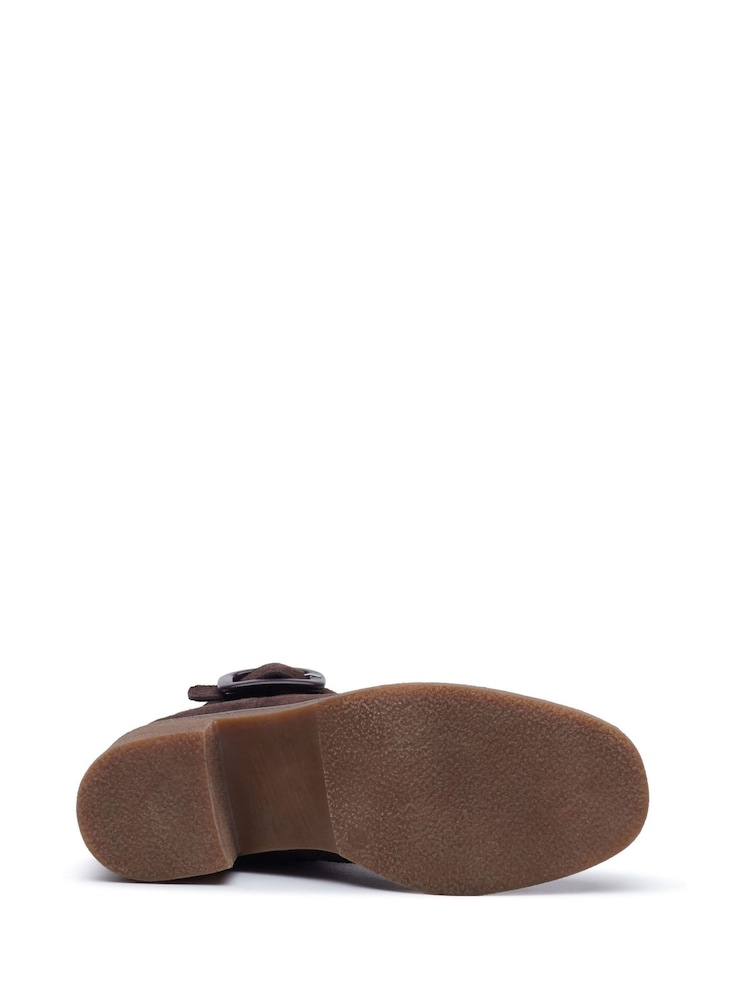 Hush Puppies Brown Fearne Buckle Boot - Image 6 of 6 Hush Puppies Brown Fearne Buckle Boot - Image 6 of 6