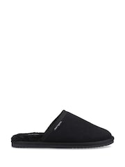 Hush Puppies Black Coady Cord Slippers - Image 1 of 1
