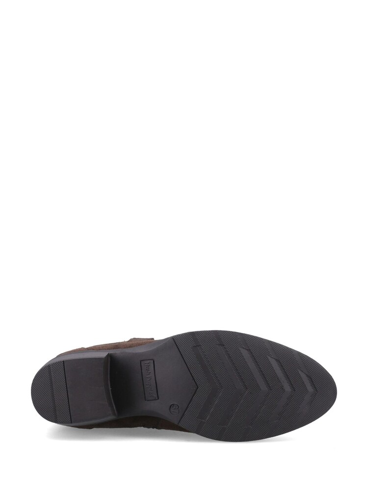 Hush Puppies Chocolate Isabella Long Boots - Image 2 of 2 Hush Puppies Chocolate Isabella Long Boots - Image 2 of 2