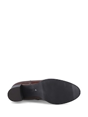 Hush Puppies Brown Camellia Heeled Boot - Image 6 of 6