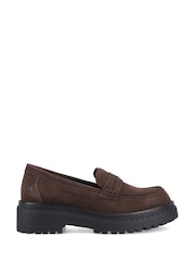 Hush Puppies Brown Odessa Loafers - Image 1 of 5