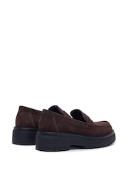 Hush Puppies Brown Odessa Loafers - Image 2 of 5