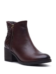 Hush Puppies Brown Halia Ankle Boots - Image 3 of 6