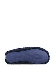 Hush Puppies Blue Good Teddy Slippers - Image 2 of 2