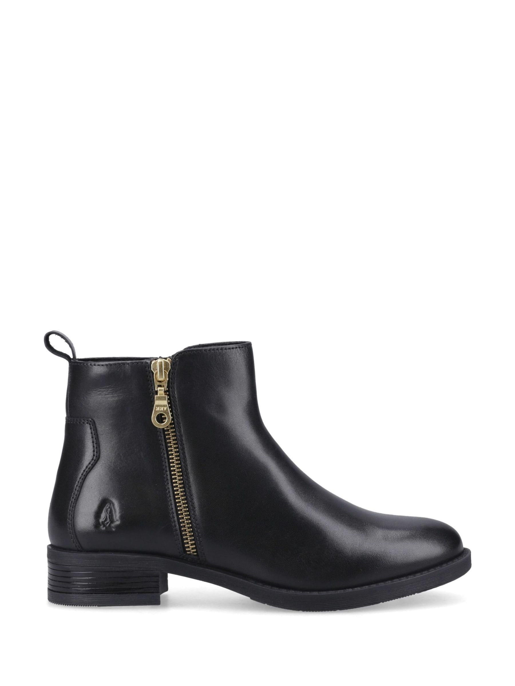 Hush Puppies Women's Black Perry Zip Boot In | : Size 8 - Image 3