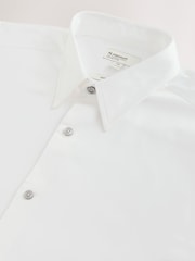White N. Premium Smart Long Sleeve Sateen Shirt - Image 10 of 10