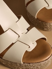 Russell & Bromley Havana Espadrille Wedges - Image 4 of 7