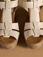 Russell & Bromley Havana Espadrille Wedges - Image 7 of 7