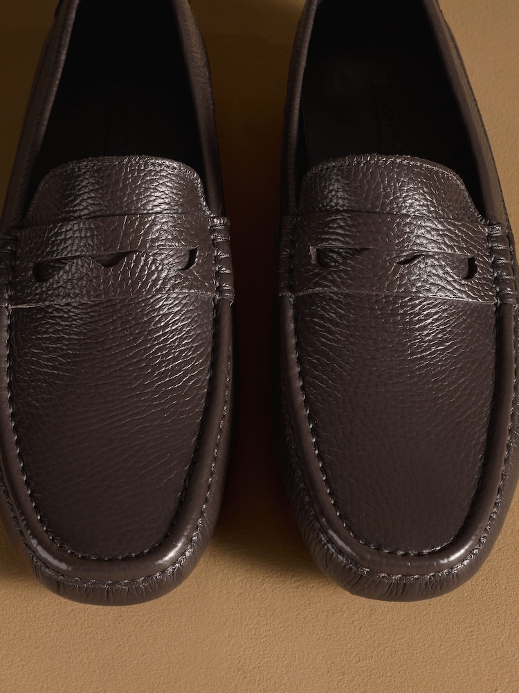 Russell & Bromley Brown Reggie Saddle Driver Shoes - Image 7 of 7 Russell & Bromley Brown Reggie Saddle Driver Shoes - Image 7 of 7