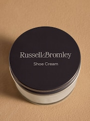 Russell & Bromley Neutral Leather Shoes Cream - Image 2 of 3