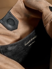 Russell & Bromley Black Counter Hobo Shoulder Bag - Image 3 of 6