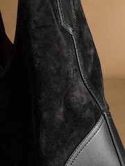 Russell & Bromley Black Counter Hobo Shoulder Bag - Image 5 of 6