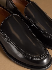 Russell & Bromley Black Dalston Clean Loafers - Image 4 of 7