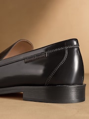 Russell & Bromley Black Dalston Clean Loafers - Image 6 of 7