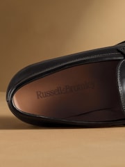 Russell & Bromley Black Hayton Buckle Strap Loafers - Image 5 of 7