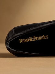Russell & Bromley Rook High-Shine Penny Loafers - Εικόνα 4 από 7