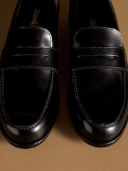 Russell & Bromley Rook High-Shine Penny Loafers - Εικόνα 5 από 7