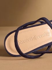 Russell & Bromley Navy Ellonby Elasticated Courts - Image 5 of 7