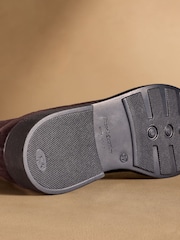 Russell & Bromley Brown Thames Zip Front Ankle Boots - Image 5 of 7