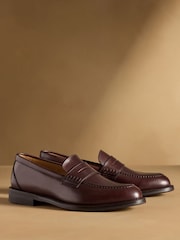 Καφετί - Russell & Bromley Derwent Saddle Loafers - Εικόνα 1 από 7