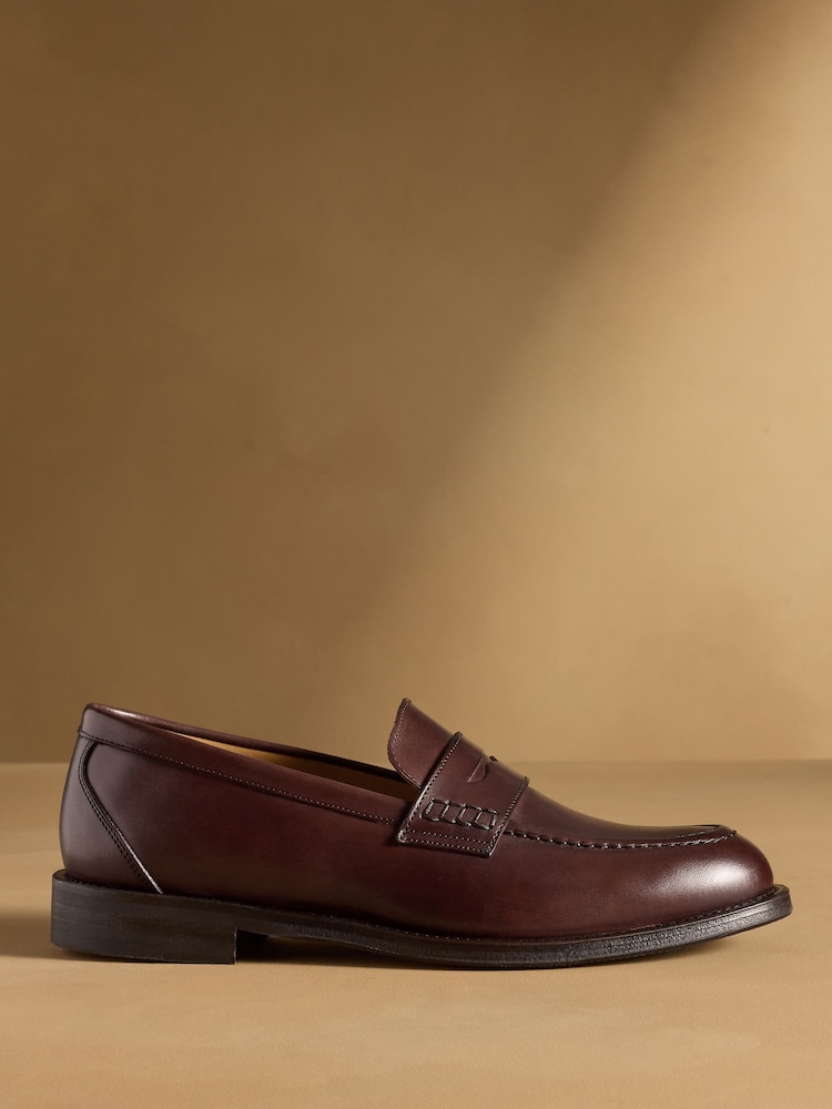 Καφετί - Russell & Bromley Derwent Saddle Loafers - Εικόνα 2 από 7